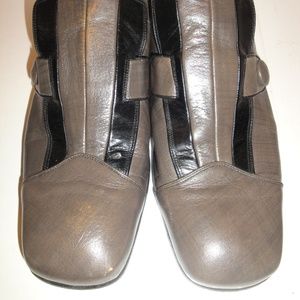 Regal Gray Leather Loafer